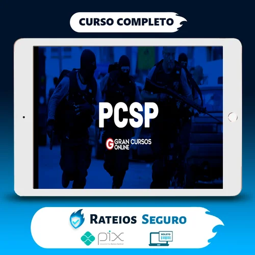 PCSP Polícia Civil do Estado de São Paulo: Delegado de Polícia (Preparação para Prova Escrita + Simulados + Diferenciais Exclusivos) - Gran Cursos