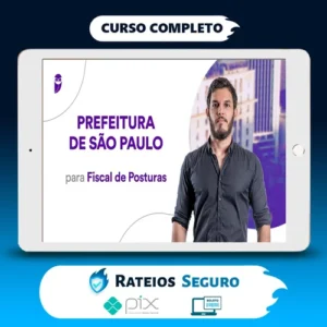 Pacote - Prefeitura de São Paulo (Fiscal de Posturas) Pacotaço - Pacote Passo Estr - Estratégia Concursos