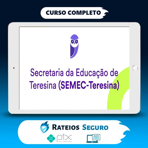 Pacote - SEMEC-Teresina (Professor - Matemática) Pacote - 2023 (Pré-Edital) - Estratégia Concursos