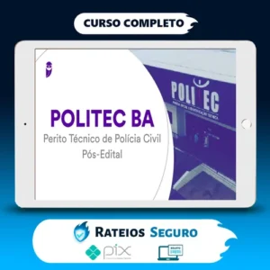 POLITEC-BA (Perito Técnico de Polícia Civil) Pacote - 2022 (Pós-Edital) - Estratégia Concursos