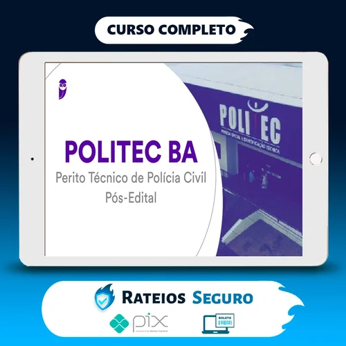 POLITEC-BA (Perito Técnico de Polícia Civil) Pacote - 2022 (Pós-Edital) - Estratégia Concursos
