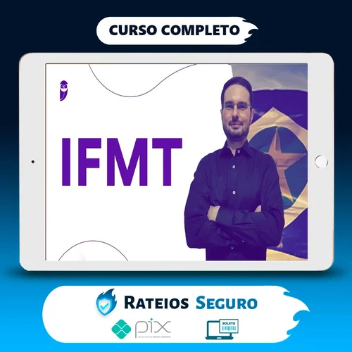 Pacote - IFMT (Professor - Matemática) Pacote Completo - 2023 (Pós-Edital) - Estratégia Concursos