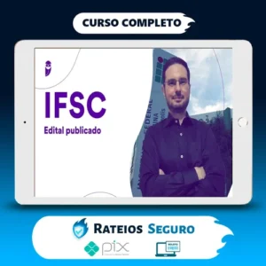 Pacote - IFSC (Professor - Matemática)  Pacote - 2023 (Pós-Edital) - Estratégia Concursos