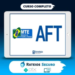 Pacote - Ministério do Trabalho (Auditor Fiscal - AFT) Pacotaço- Pacote Teórico+ Passo Estratégico - Estratégia Concursos