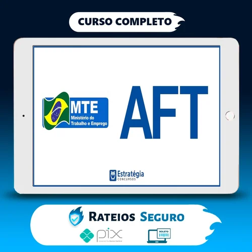 Pacote - Ministério do Trabalho (Auditor Fiscal - AFT) Pacotaço- Pacote Teórico+ Passo Estratégico - Estratégia Concursos