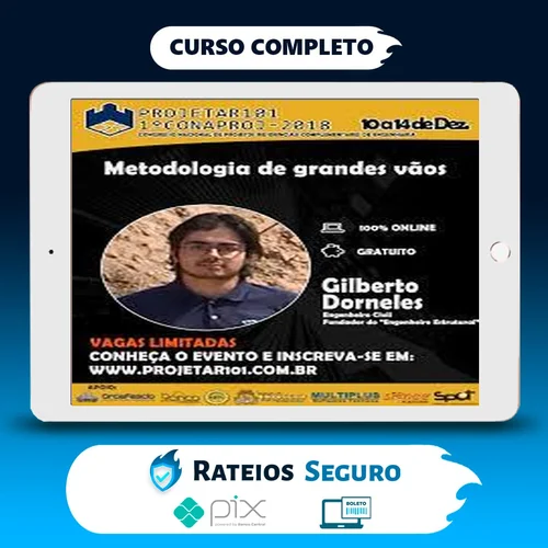 Dimensionamento de Estrutura Galpão Pré Moldado - Gilberto Dorneles