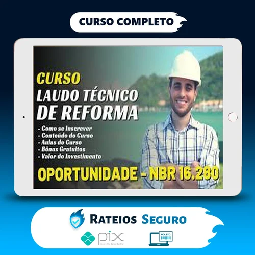 Elaboração de Laudo Técnico de Reforma - Engenheiro Alex Wetler