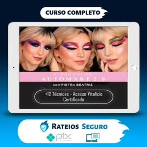 Automaquiagem 2.0 + Maquiagem Artística - Pietra Beatriz Pereira