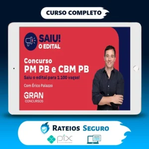 PM PB: Soldado PM, Combatente (QPC) (Pós-Edital) - Gran Cursos Online