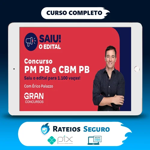 PM PB: Soldado PM, Combatente (QPC) (Pós-Edital) - Gran Cursos Online