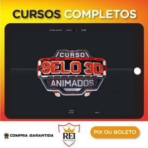 Selo 3D Animados - Cinema 4D – Protype